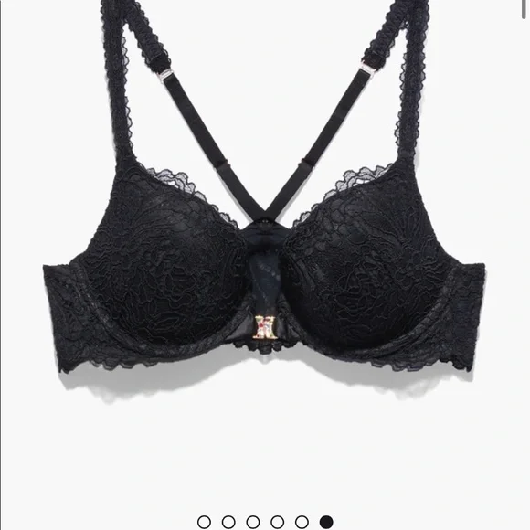 Black fenty savage push up bra with racer back - Picture 11 of 16